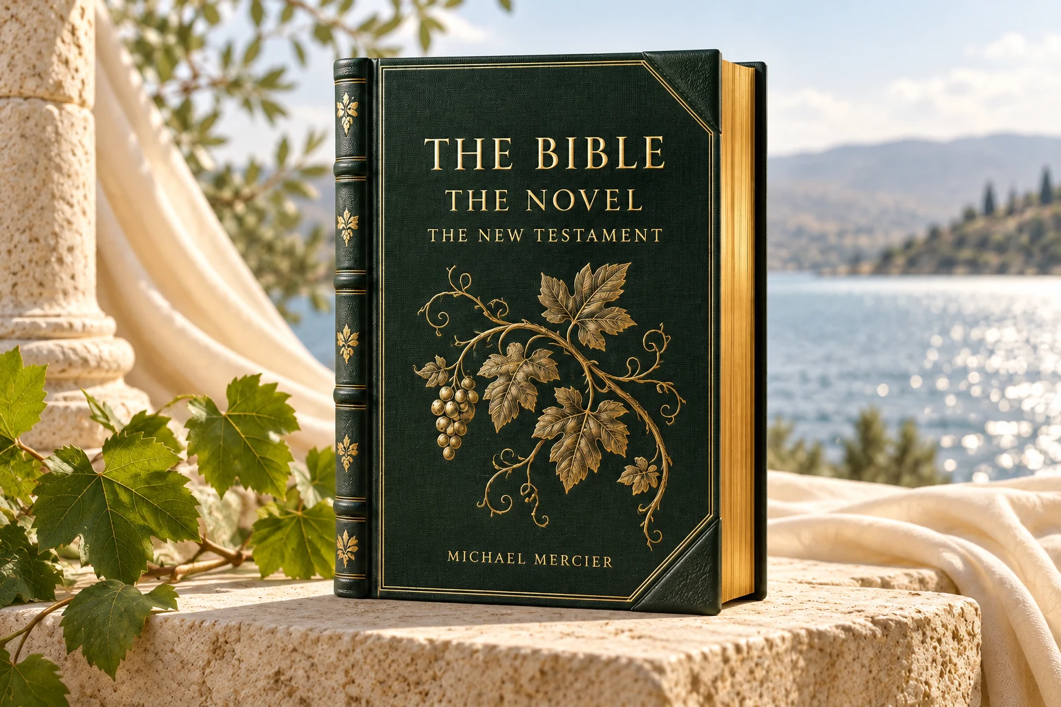 New Testament companion novel cover design preview